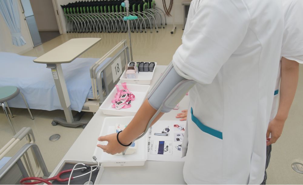 看護における基本技術の体験②